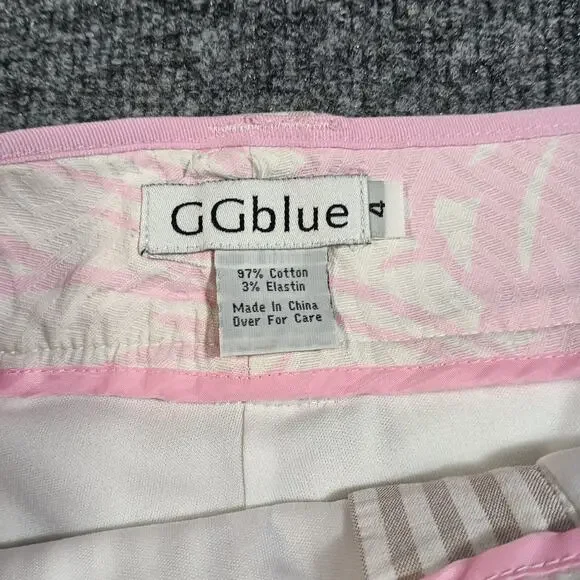 GGblue Skort Size 4 Beige White Stripe Golf Tennis Pickleball Athletic - Picture 3 of 9